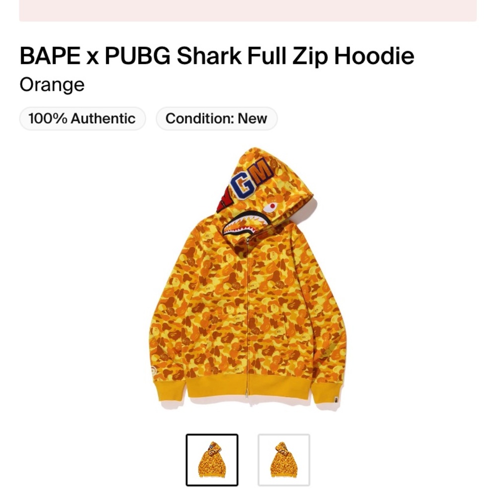 Bape jacket Size Large for sale 100% authentic